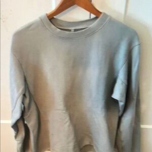 lululemon athletica Light Gray Sweatshirt